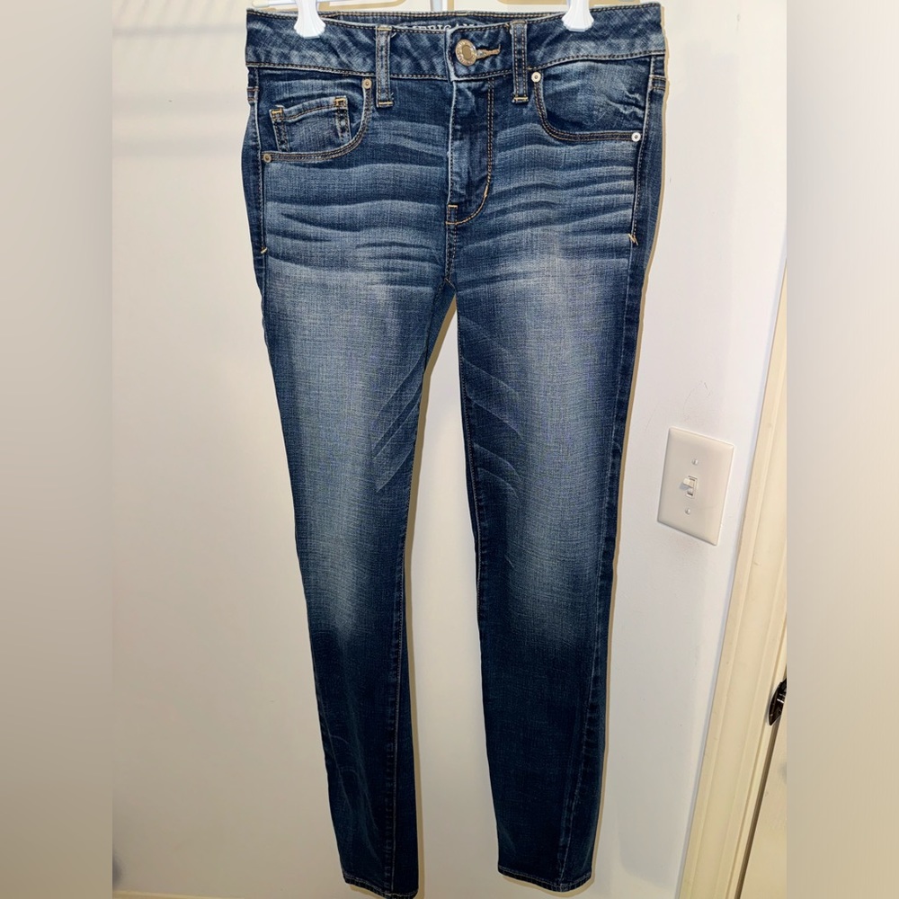 American Eagle Low Rise Skinny Jeans